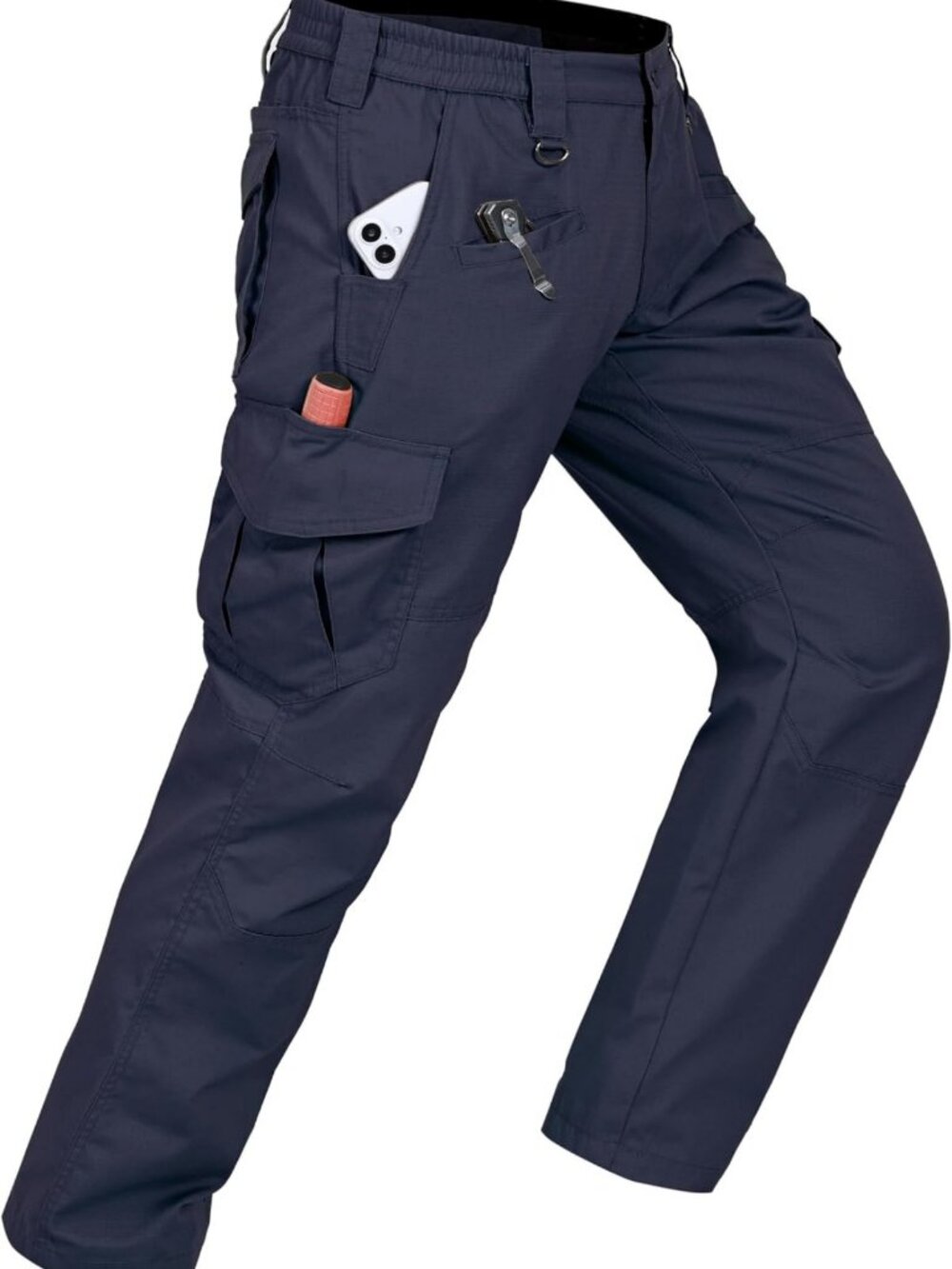 Men's Tactical Cargo Work Pants - Lightweight, Waterproof, Ripstop, Outdoor